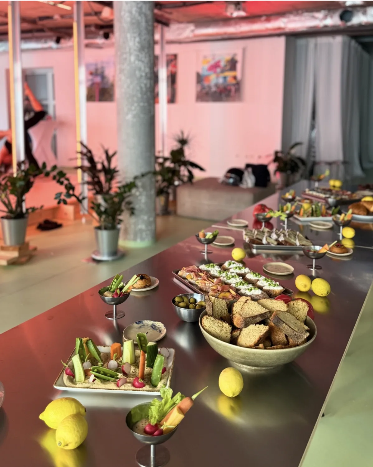 Catering od Rána počas wellbeing eventu v Štúdiu v meste.