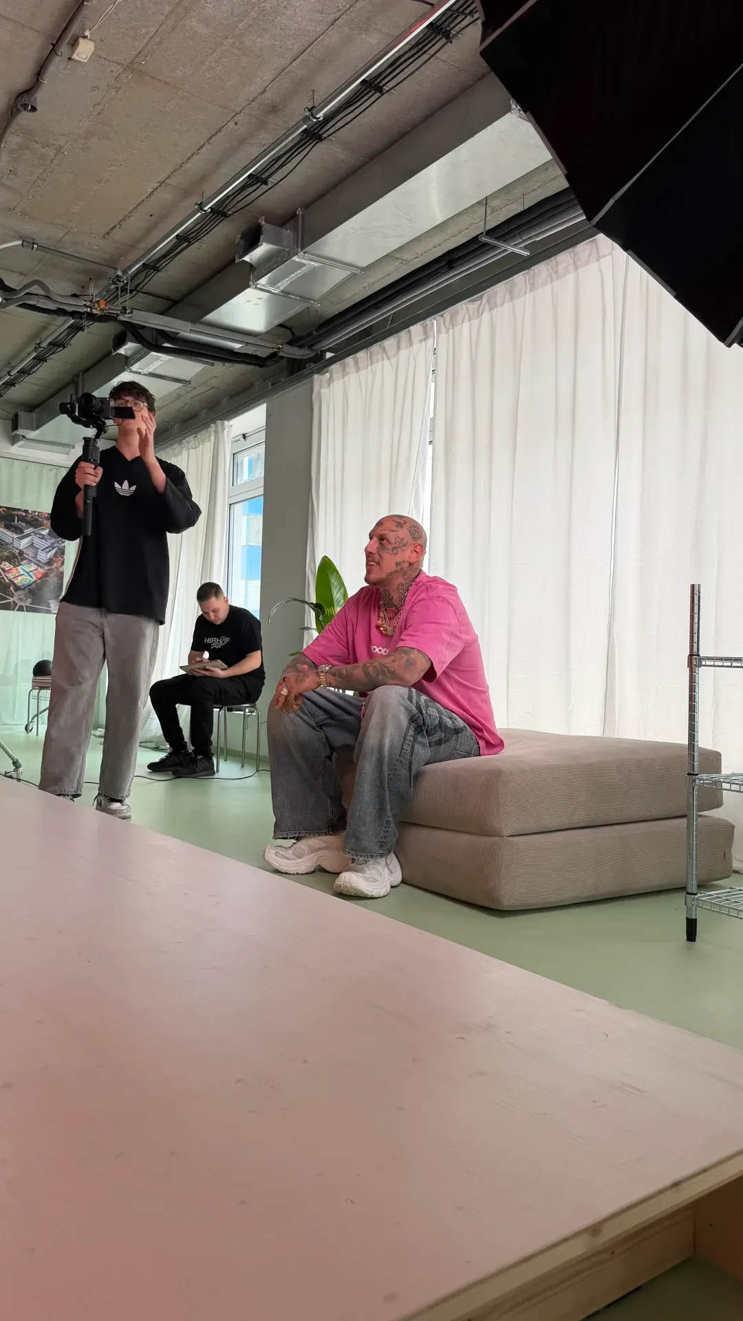 Rap Game v Studiu v meste v Bratislave.